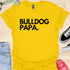 Bulldog Papa - V1 - Bold T-Shirt